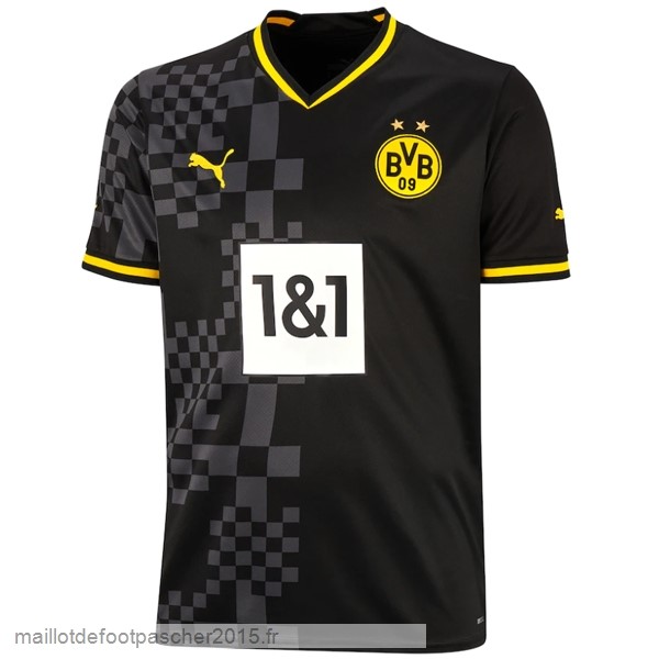Maillot Foot Achat Exterieur Maillot Borussia Dortmund 2022 2023 Noir