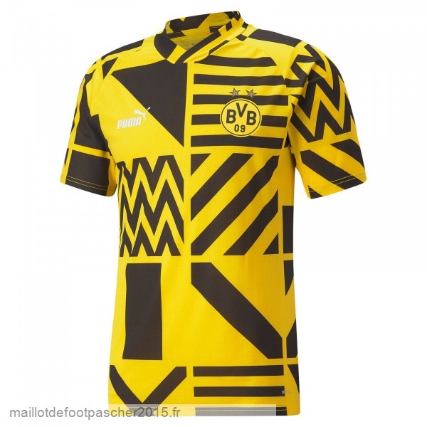 Maillot Foot Achat Thailande Pré match Maillot Borussia Dortmund 2022 2023 Jaune