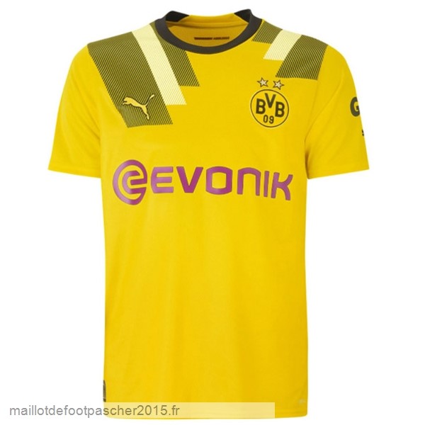 Maillot Foot Achat Third Maillot Borussia Dortmund 2022 2023 Jaune