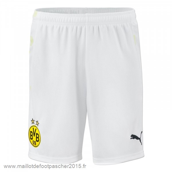 Maillot Foot Achat Third Pantalon Borussia Dortmund 2020 2021 Blanc