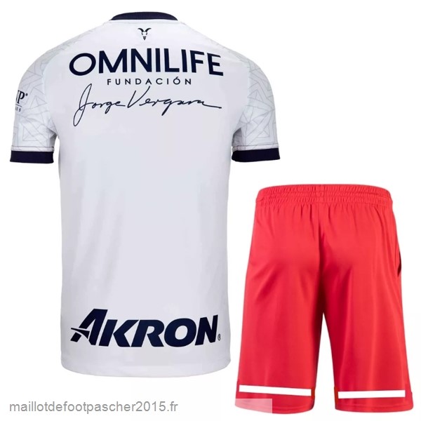 Maillot Foot Achat Exterieur Conjunto De Enfant CD Guadalajara 2022 2023 Blanc