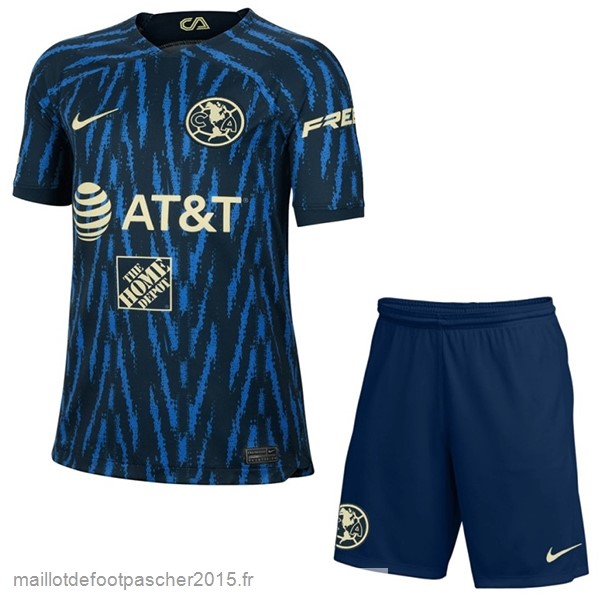 Maillot Foot Achat Exterieur Conjunto De Enfant Club América 2022 2023 Bleu