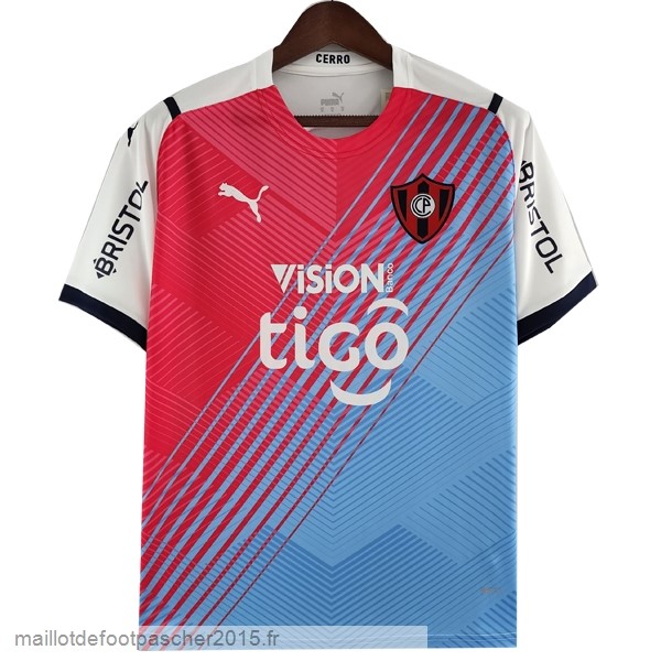 Maillot Foot Achat Thailande Exterieur Maillot Cerro Porteño 2022 2023 Rouge