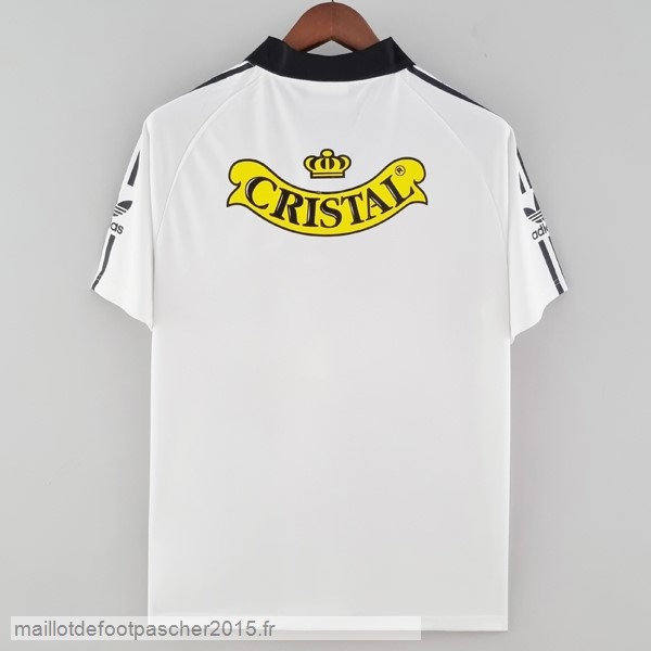 Maillot Foot Achat Domicile Maillot Colo Colo Rétro 1992 1993 Blanc