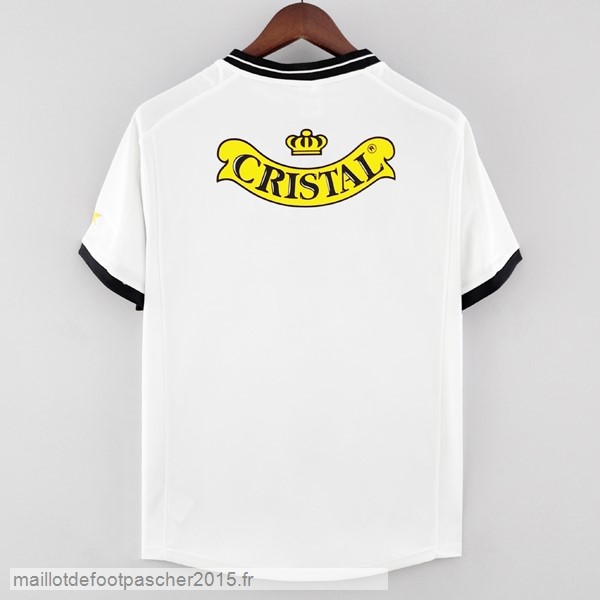 Maillot Foot Achat Domicile Maillot Colo Colo Rétro 2000 2001 Blanc