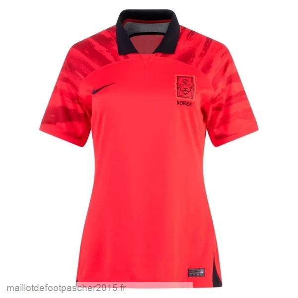 Maillot Foot Achat Domicile Maillot Femme Corée 2022 Rouge