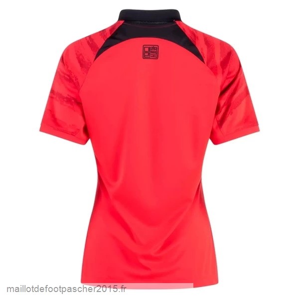 Maillot Foot Achat Domicile Maillot Femme Corée 2022 Rouge
