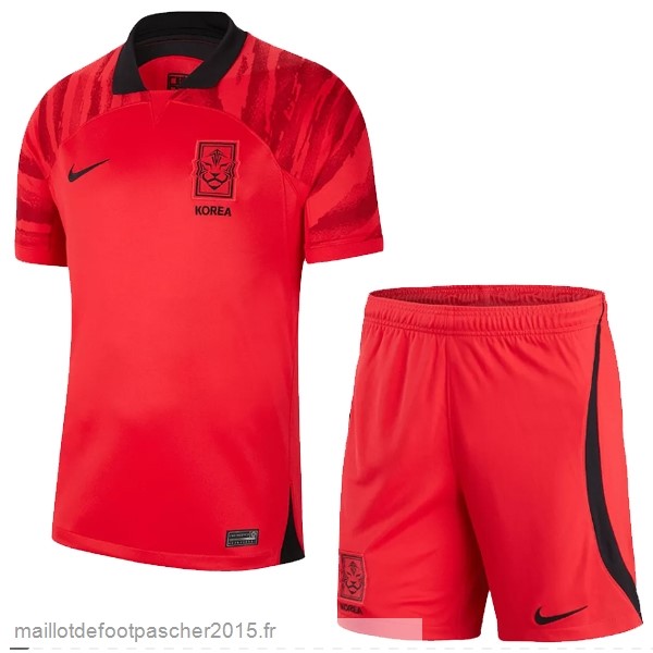 Maillot Foot Achat Domicile Conjunto De Enfant Corée 2022 Rouge