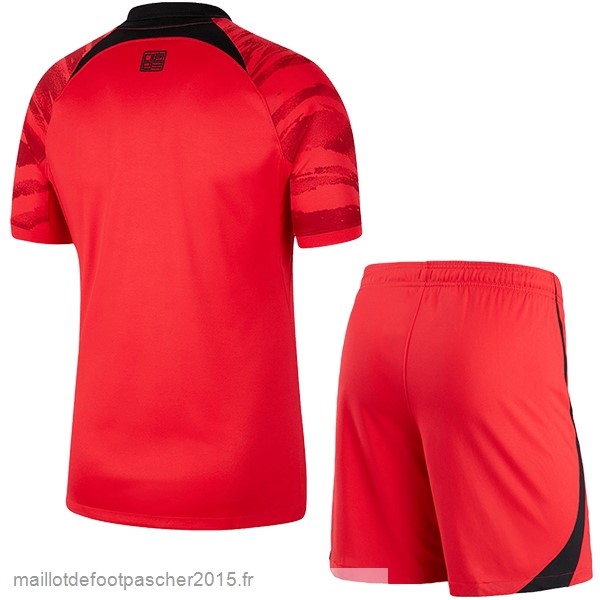 Maillot Foot Achat Domicile Conjunto De Enfant Corée 2022 Rouge