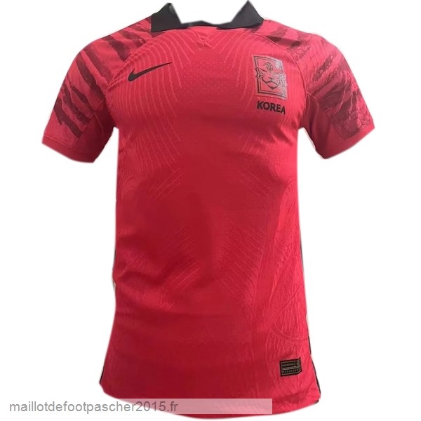Maillot Foot Achat Thailande Domicile Joueurs Maillot Corée 2022 Rouge