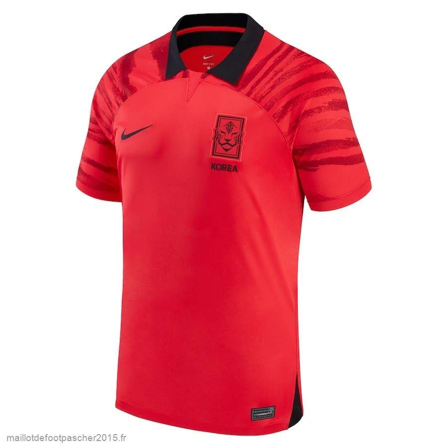 Maillot Foot Achat Thailande Domicile Maillot Corée 2022 Rouge