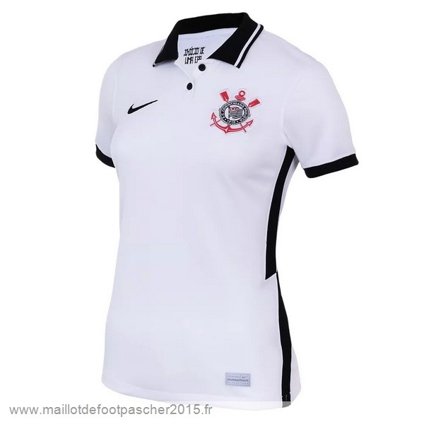 Maillot Foot Achat Domicile Maillot Femme Corinthians Paulista 2020 2021 Blanc