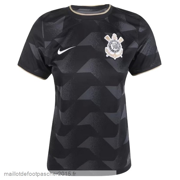 Maillot Foot Achat Exterieur Maillot Femme Corinthians Paulista 2022 2023 Noir