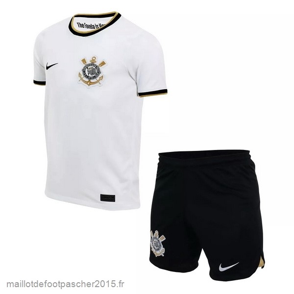 Maillot Foot Achat Domicile Conjunto De Enfant Corinthians Paulista 2022 2023 Blanc