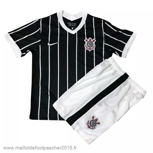 Maillot Foot Achat Exterieur Conjunto De Enfant Corinthians Paulista 2020 2021 Noir