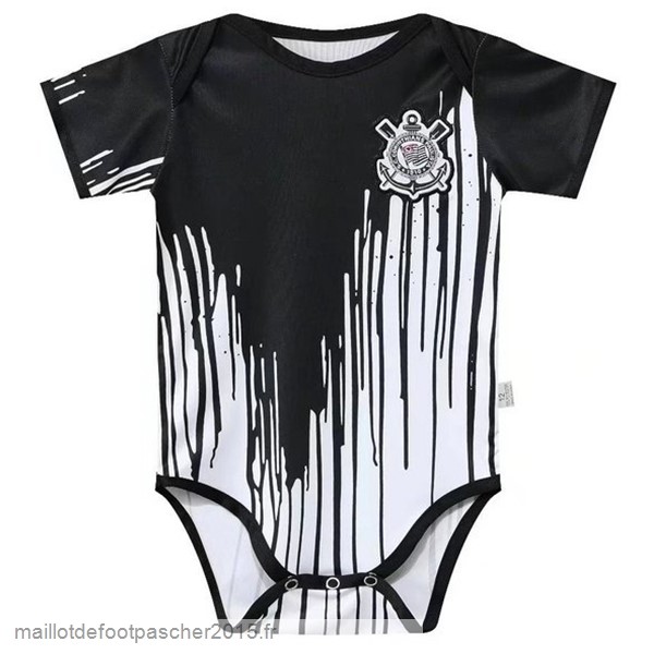 Maillot Foot Achat Spécial Onesies Enfant Corinthians Paulista 2022 2023 Noir
