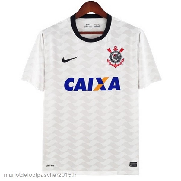 Maillot Foot Achat Domicile Maillot Corinthians Paulista Rétro 2012 Blanc