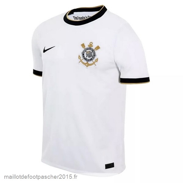 Maillot Foot Achat Thailande Domicile Maillot Corinthians Paulista 2022 2023 Blanc