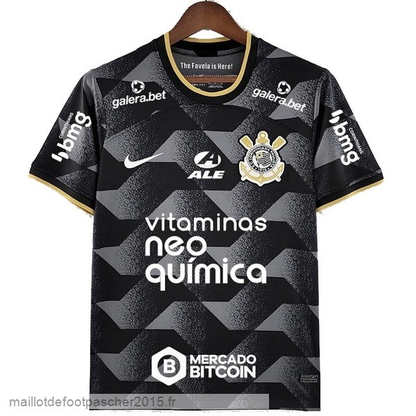 Maillot Foot Achat Thailande Exterieur Maillot Corinthians Paulista 2022 2023 I Noir