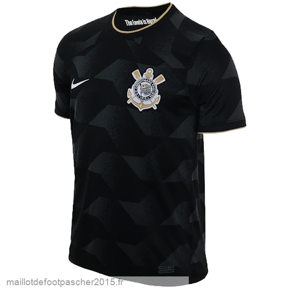 Maillot Foot Achat Thailande Exterieur Maillot Corinthians Paulista 2022 2023 Noir