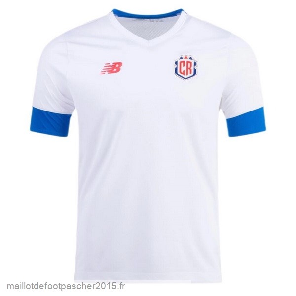 Maillot Foot Achat Thailande Exterieur Maillot Costa Rica 2022 Blanc