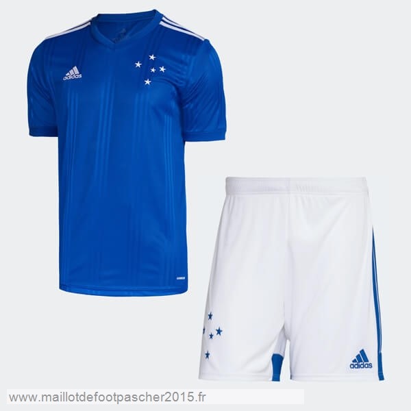 Maillot Foot Achat Domicile Conjunto De Enfant Cruzeiro 2020 2021 Bleu