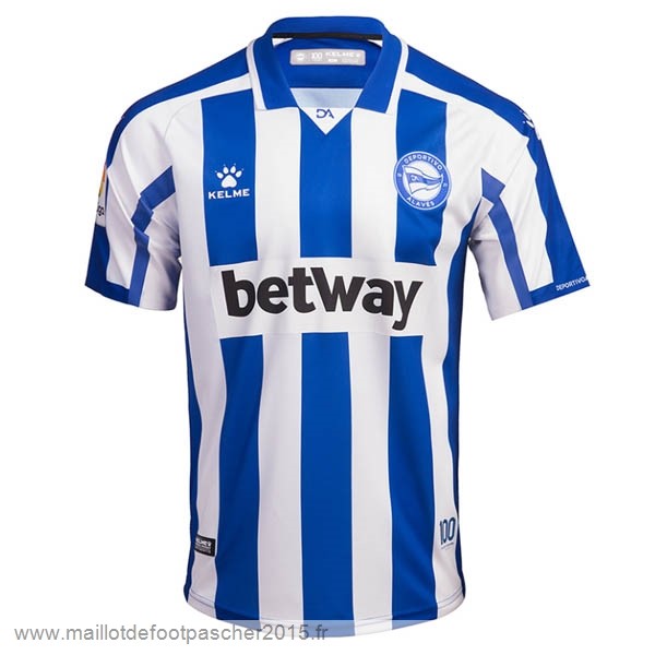 Maillot Foot Achat Domicile Maillot Alavés 2020 2021 Bleu