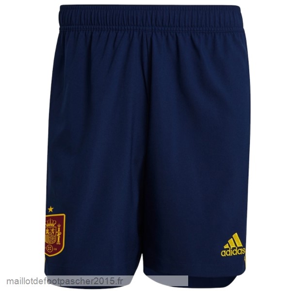 Maillot Foot Achat Domicile Pantalon Espagne 2022 Bleu