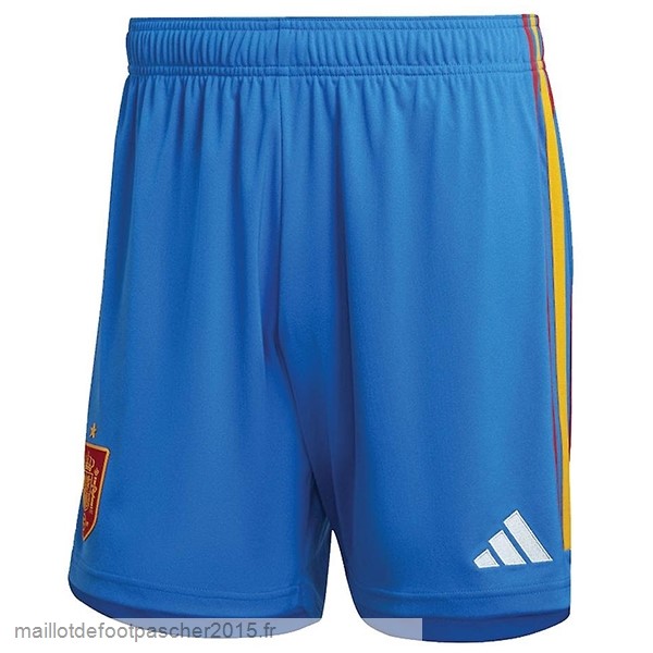 Maillot Foot Achat Exterieur Pantalon Espagne 2022 Bleu