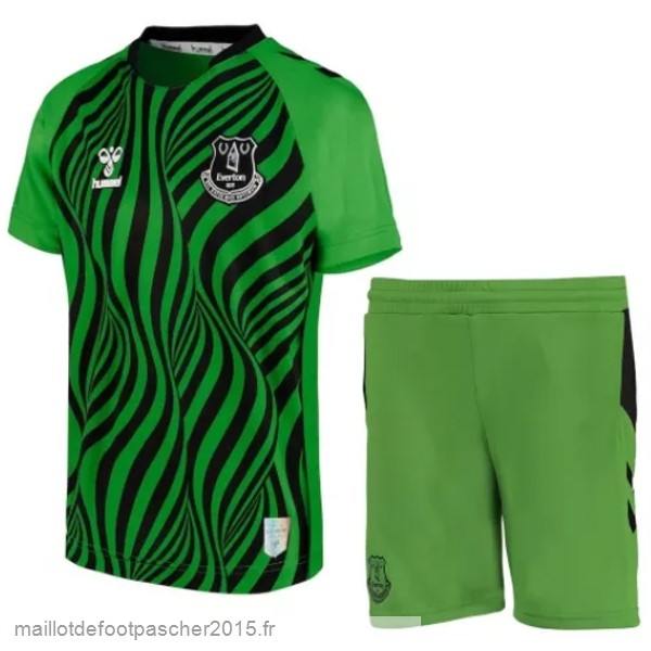 Maillot Foot Achat Gardien Conjunto De Enfant Everton 2022 2023 Vert
