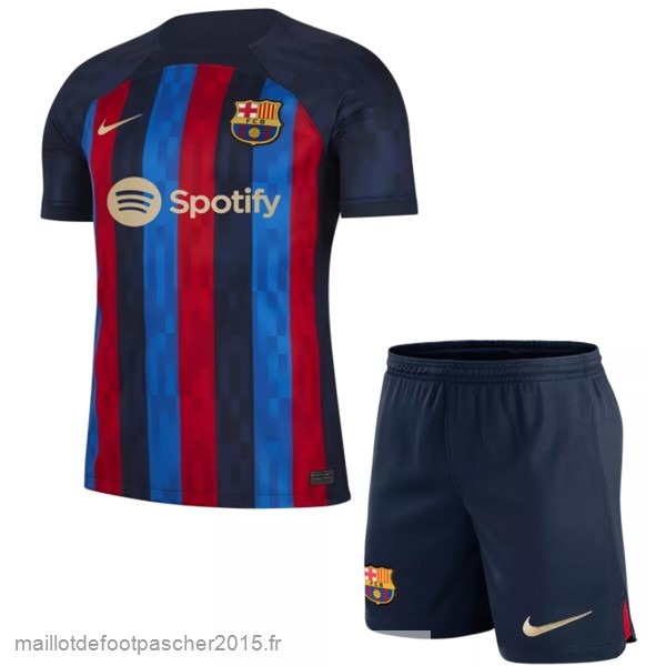 Maillot Foot Achat Domicile Conjunto De Enfant Barcelona 2022 2023 Bleu Rouge