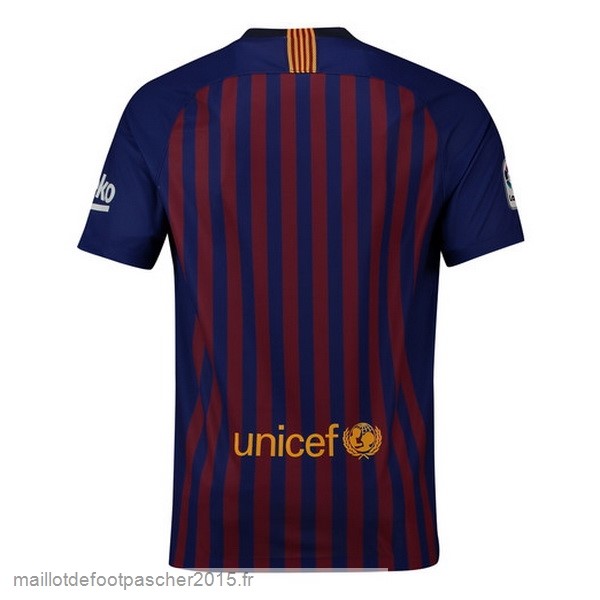 Maillot Foot Achat Domicile Maillot Barcelona Rétro 2018 2019 Bleu Rouge
