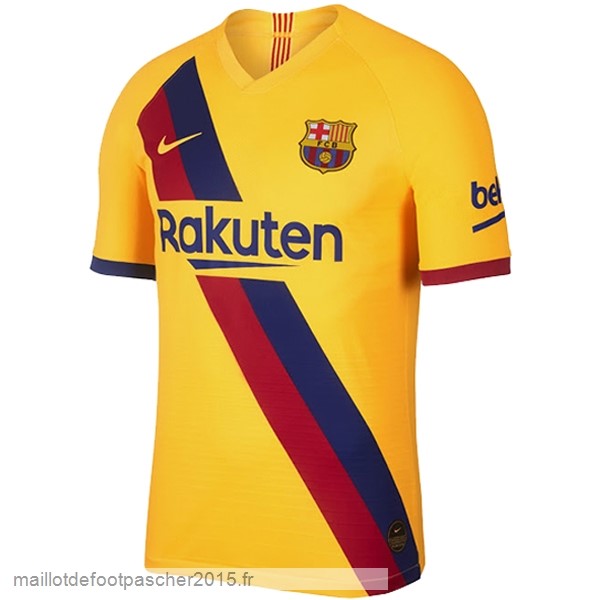 Maillot Foot Achat Exterieur Maillot Barcelona Rétro 2019 2020 Jaune