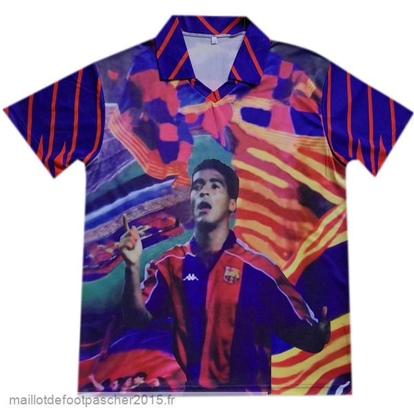 Maillot Foot Achat Spécial Maillot Barcelona Rétro 1993 1994 Bleu Rouge