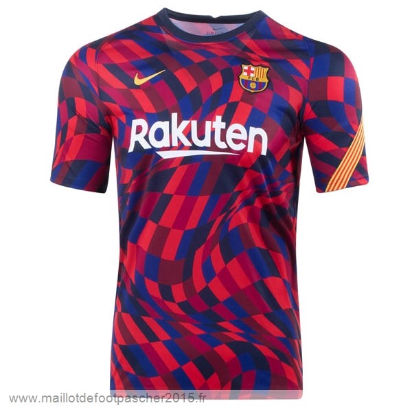 Maillot Foot Achat Entrainement Barcelona 2020 2021 Rouge