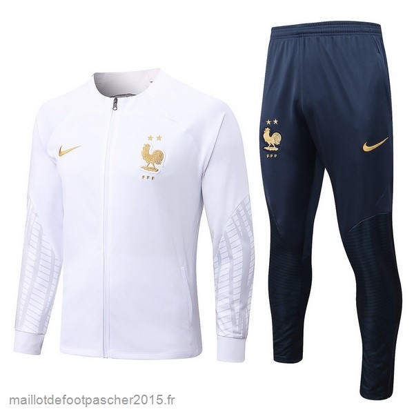 Maillot Foot Achat Survêtements Enfant France 2022 I Blanc