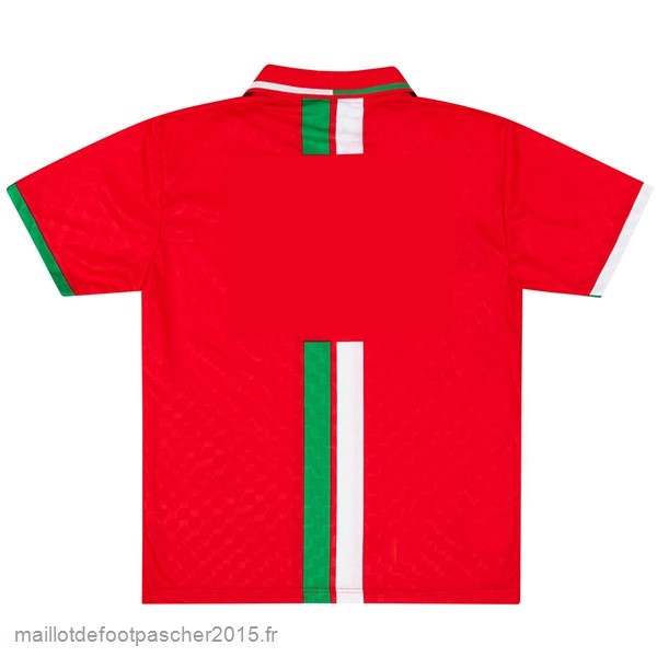 Maillot Foot Achat Domicile Maillot Pays de Galles Rétro 1996 1998 Rouge
