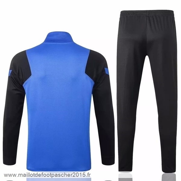 Maillot Foot Achat Survêtements Inter Milán 2020 2021 Bleu Noir Jaune