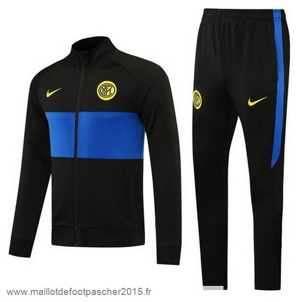 Maillot Foot Achat Survêtements Inter Milán 2020 2021 Noir Bleu Jaune