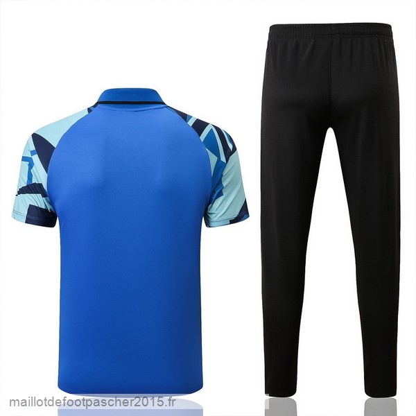 Maillot Foot Achat Ensemble Complet Polo Inter Milán 2022 2023 Bleu Noir