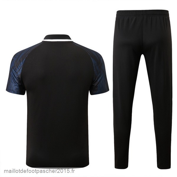 Maillot Foot Achat Ensemble Complet Polo Inter Milán 2022 2023 Noir Gris
