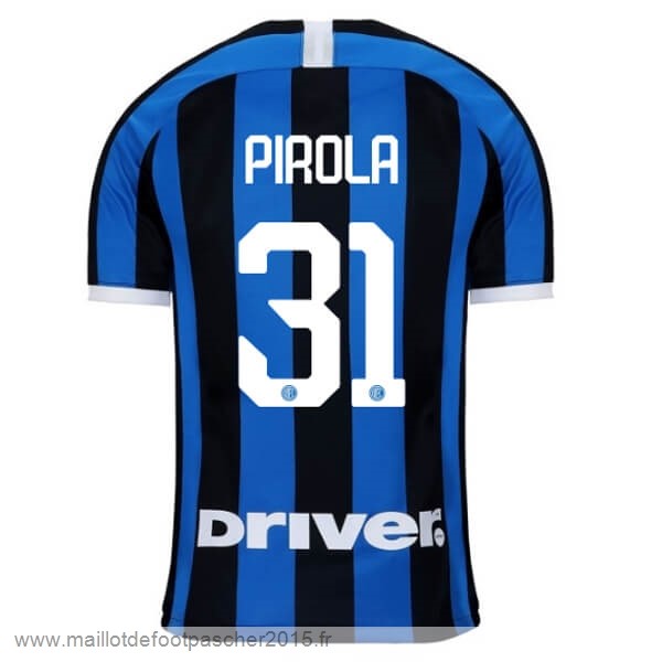 Maillot Foot Achat NO.31 Pirola Domicile Maillot Inter Milán 2019 2020 Bleu