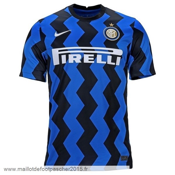 Maillot Foot Achat Tailandia Domicile Maillot Inter Milán 2020 2021 Bleu