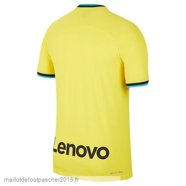 Maillot Foot Achat Thailande Third Joueurs Maillot Inter Milán 2022 2023 Jaune