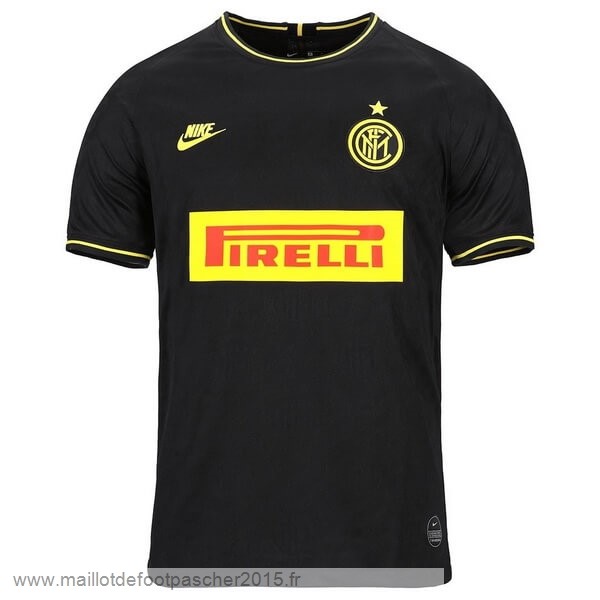 Maillot Foot Achat Thailande Third Maillot Inter Milán 2019 2020 Noir
