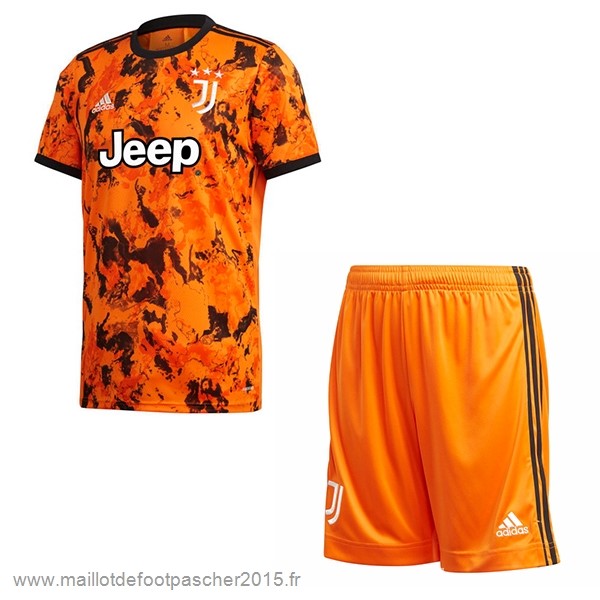Maillot Foot Achat Third Conjunto De Enfant Juventus 2020 2021 Orange
