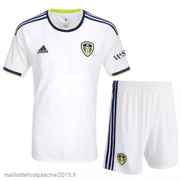 Maillot Foot Achat Domicile Maillot Conjunto De Enfant Leeds United 2022 2023 Blanc