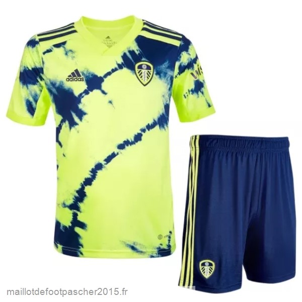 Maillot Foot Achat Exterieur Maillot Conjunto De Enfant Leeds United 2022 2023 Jaune