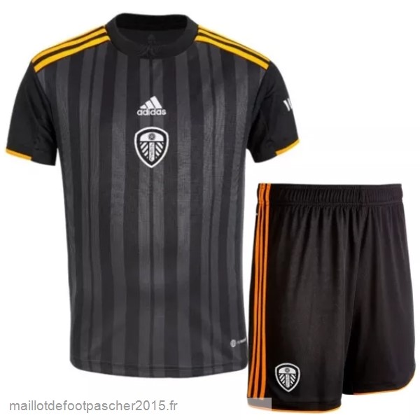 Maillot Foot Achat Third Maillot Conjunto De Enfant Leeds United 2022 2023 Noir