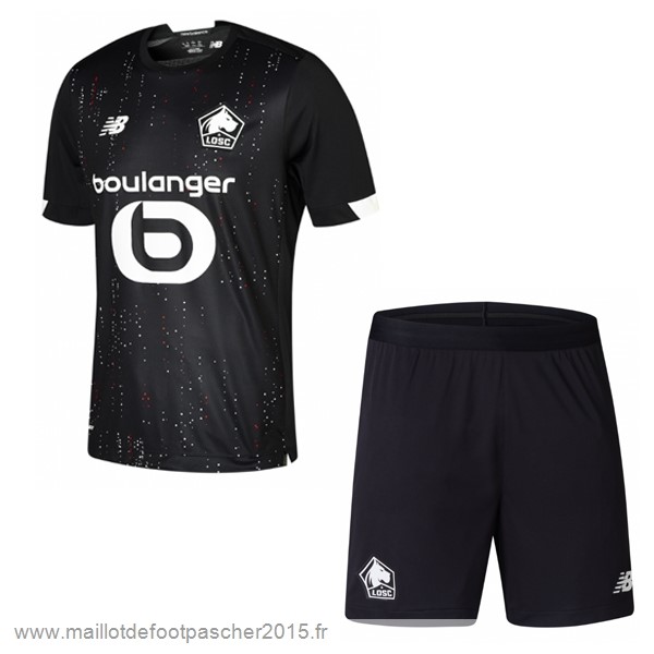 Maillot Foot Achat Exterieur Conjunto De Enfant Lille 2020 2021 Noir
